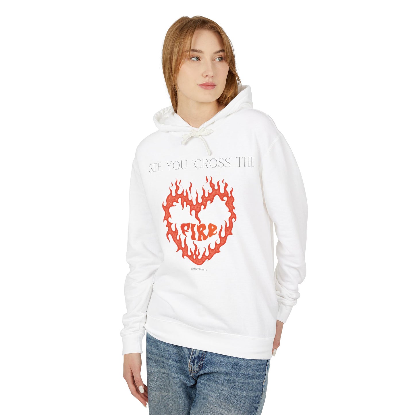 'cross the fire hoodie