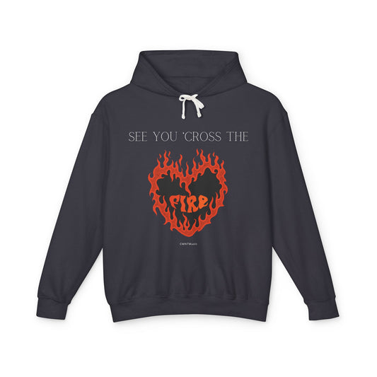 'cross the fire hoodie