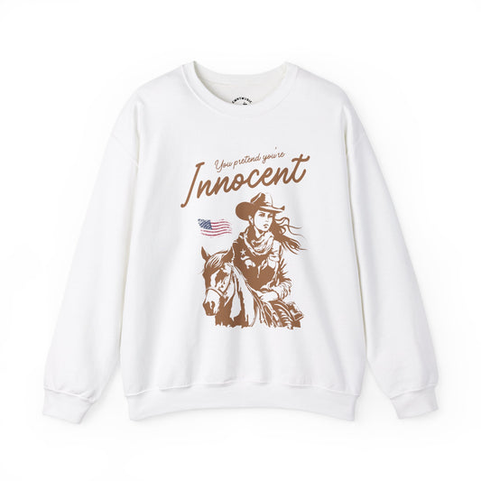 innocent... maybe - sweatshirt